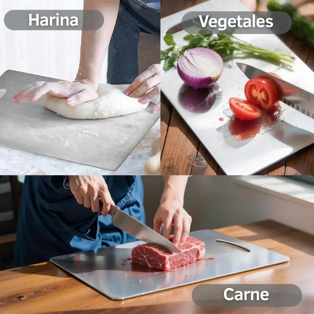 Titanio 100% Puro. Cocina sin bacterias ni tóxicos
