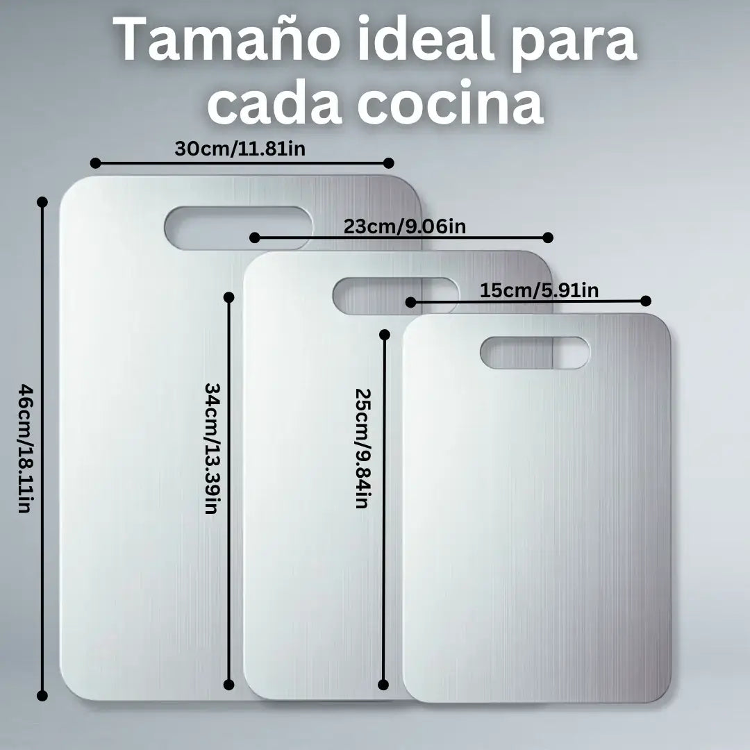 Titanio 100% Puro. Cocina sin bacterias ni tóxicos