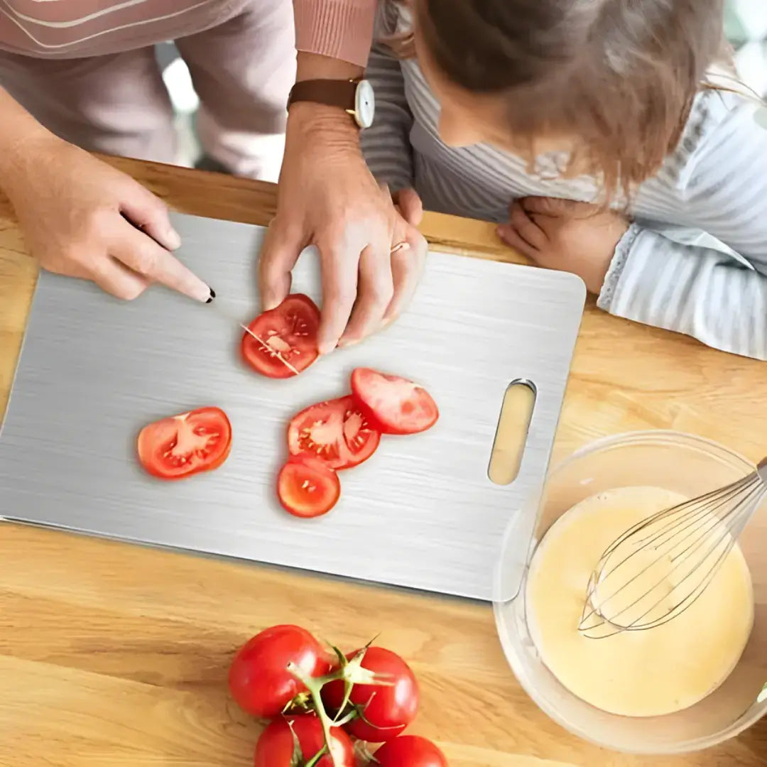 Titanio 100% Puro. Cocina sin bacterias ni tóxicos