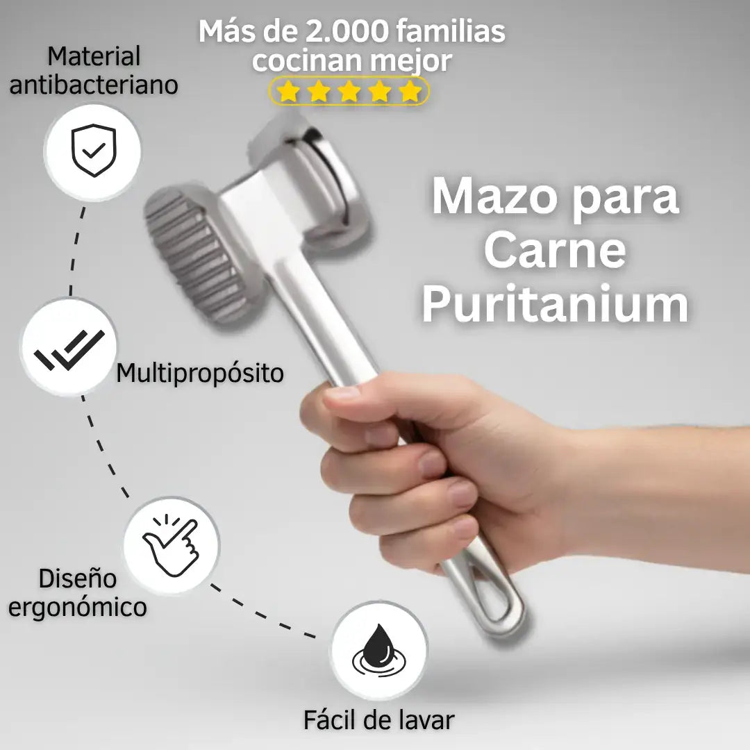 Mazo para carne Puritanium