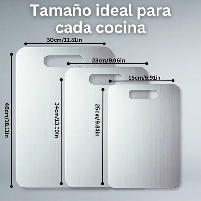 Titanio 100% Puro. Cocina sin bacterias ni tóxicos